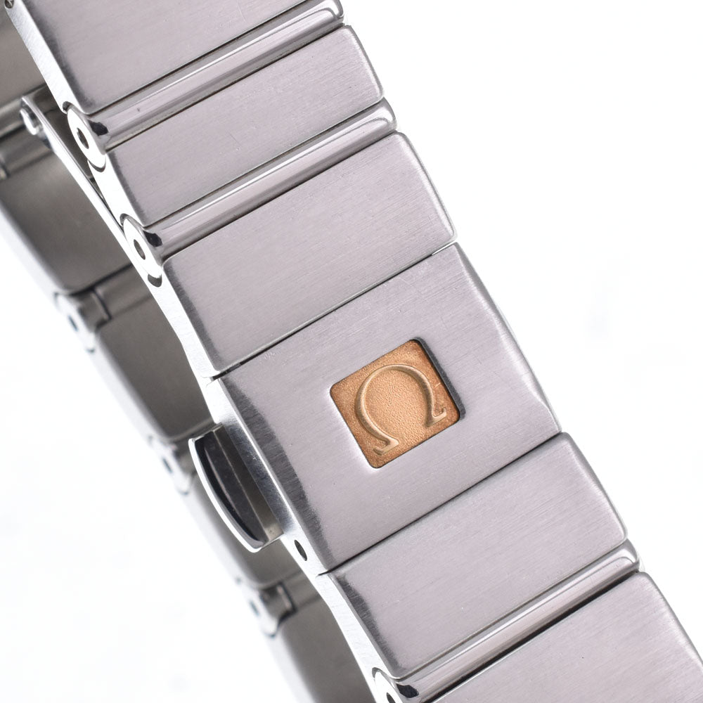 with paper OMEGA Constellation Blush 123.15.24.60.01.001 Diamond Bezel black Dial Quartz Ladies
 Watch L#148462