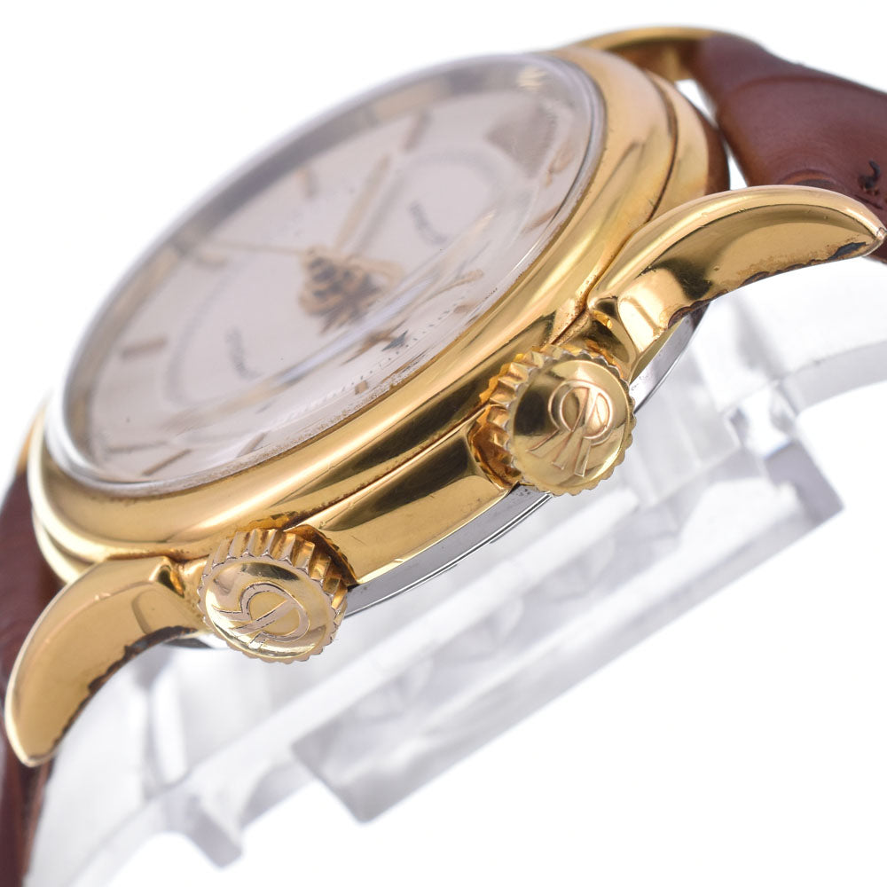 with paper REVUE THOMMEN cricket 7922001 alarm Silver Dial Hand Winding Men's
 Watch L#148463