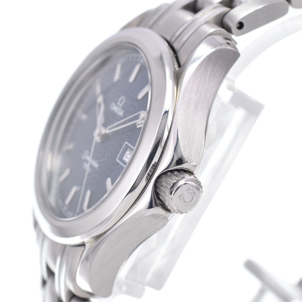 OMEGA Seamaster 120m 2571.81 Date blue Dial Quartz Ladies
 Watch N#148465