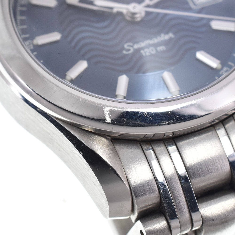 OMEGA Seamaster 120m 2571.81 Date blue Dial Quartz Ladies
 Watch N#148465