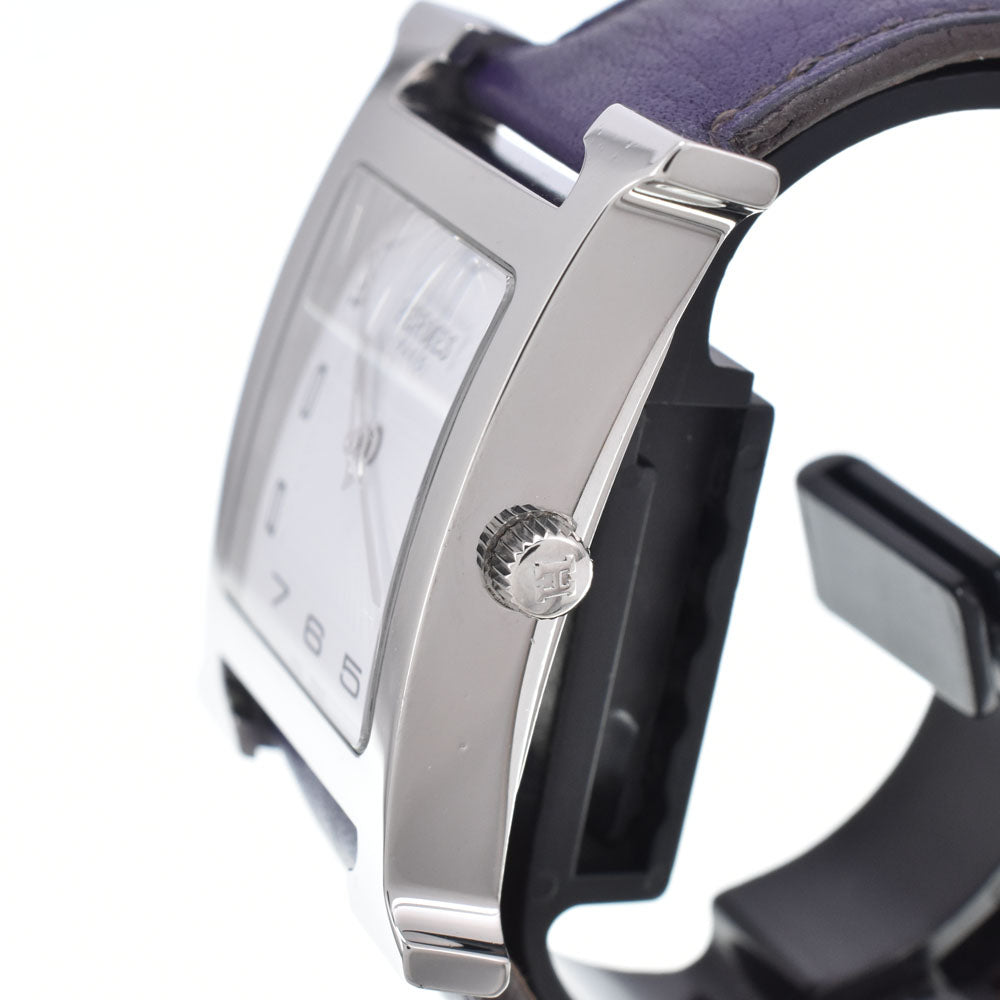 HERMES H watch HH1.810 Stainless Steel white Dial Quartz Ladies
 Watch M#148470