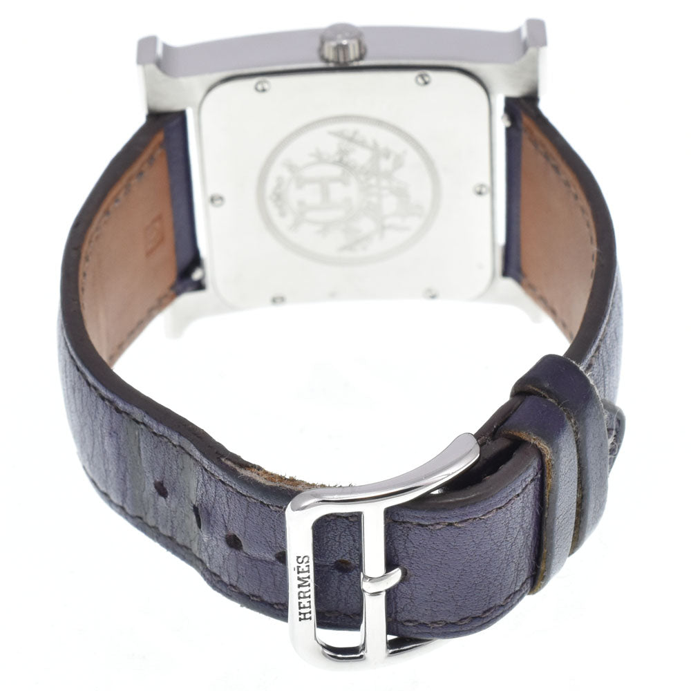 HERMES H watch HH1.810 Stainless Steel white Dial Quartz Ladies
 Watch M#148470