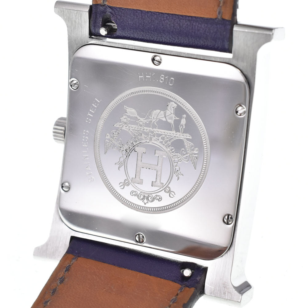 HERMES H watch HH1.810 Stainless Steel white Dial Quartz Ladies
 Watch M#148470