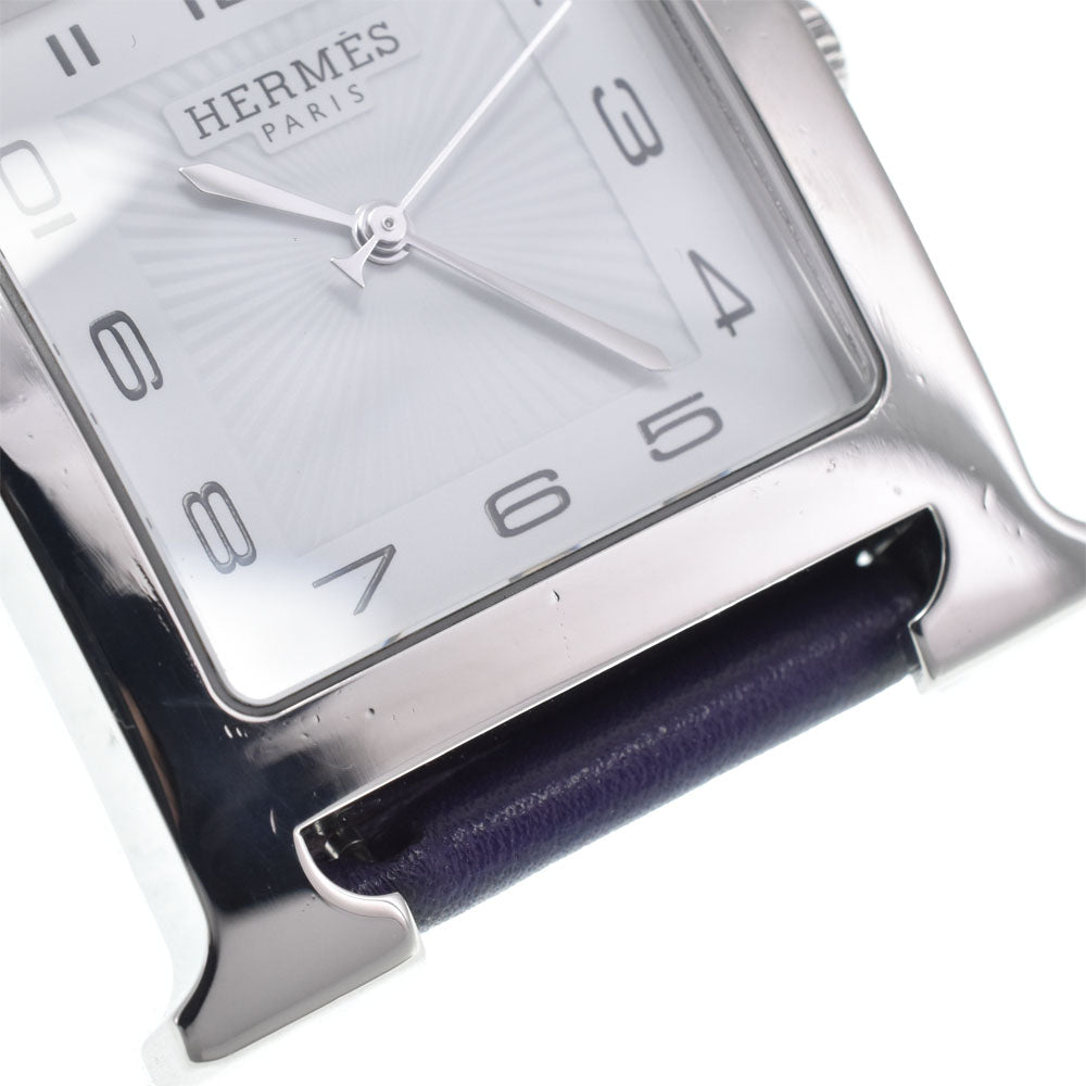 HERMES H watch HH1.810 Stainless Steel white Dial Quartz Ladies
 Watch M#148470