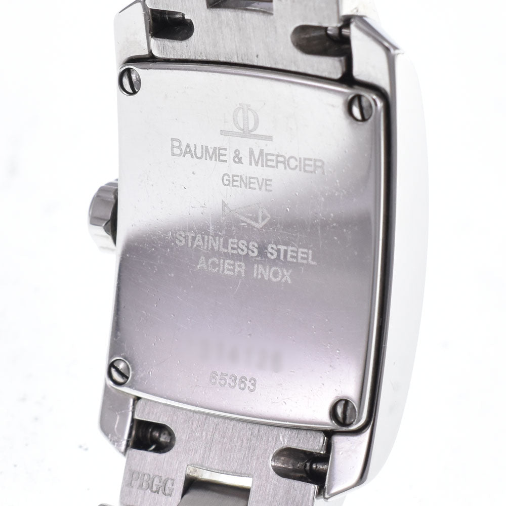with paper Baume & Mercier Hampton 65363 Diamond Bezel Silver Dial Quartz Ladies
 Watch M#148473