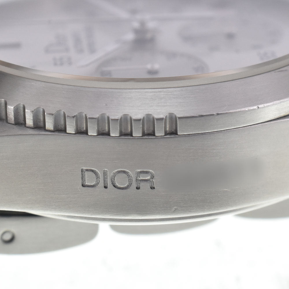Dior Georges Rouge CD084611 Chronograph Silver Dial Automatic Men's
 Watch M#148478