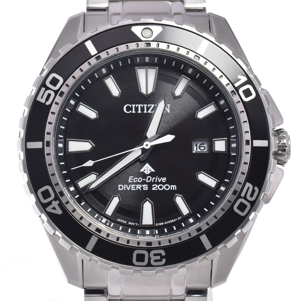 with paper CITIZEN Professional master BN0190-82E Eco Drive black Dial Solar Men's
 Watch M#148482
