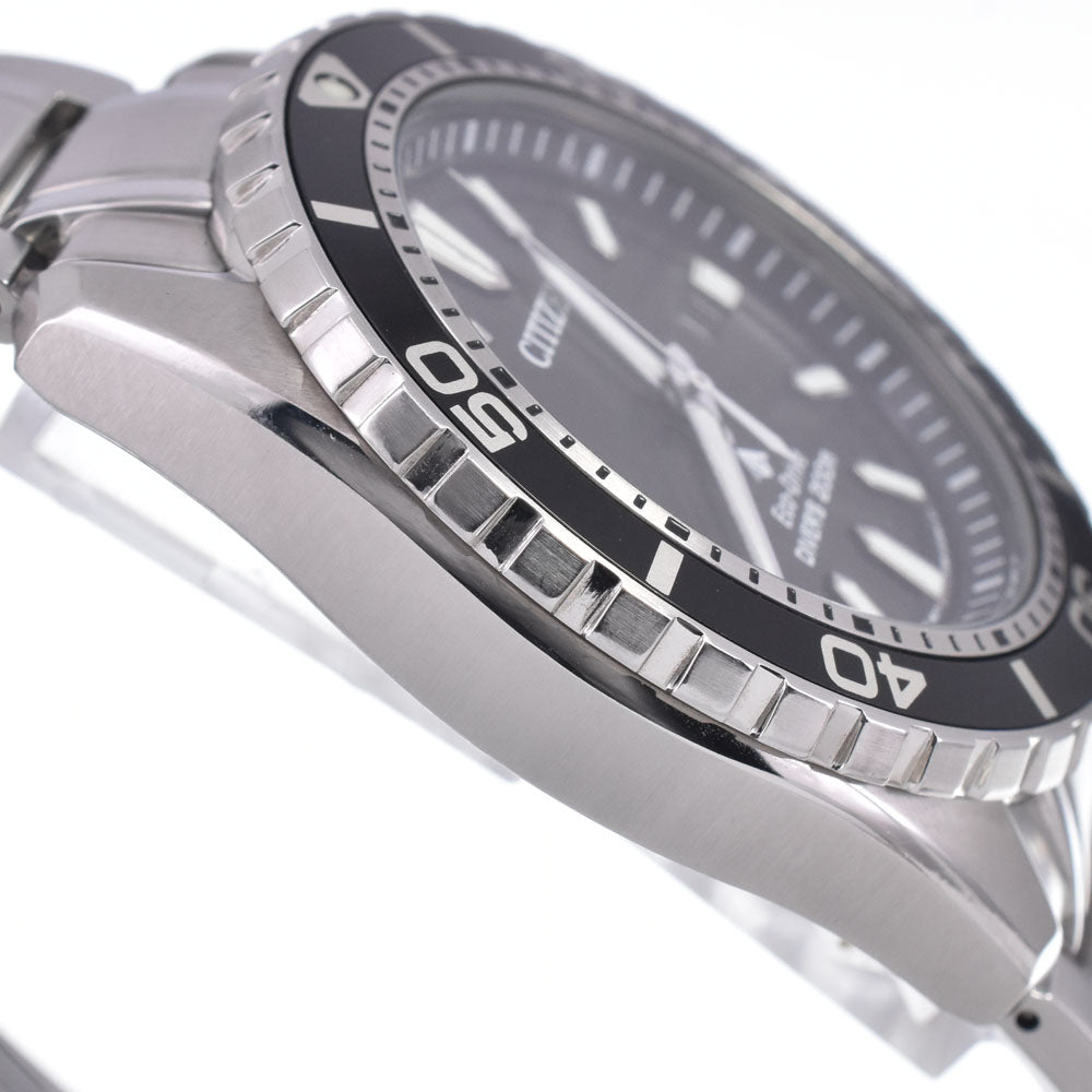 with paper CITIZEN Professional master BN0190-82E Eco Drive black Dial Solar Men's
 Watch M#148482