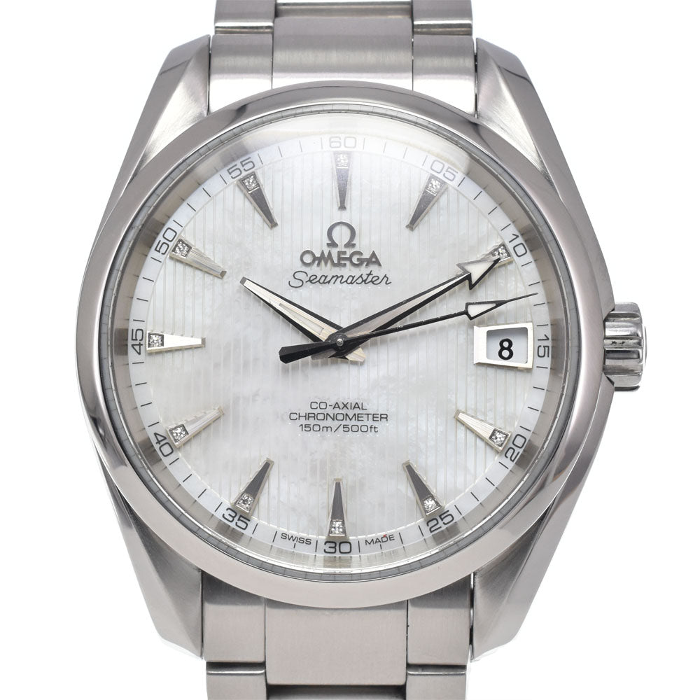 with paper OMEGA Seamaster 231.10.39.21.55.001 11P diamond White shell Dial Automatic Unisex
 Watch P#148483