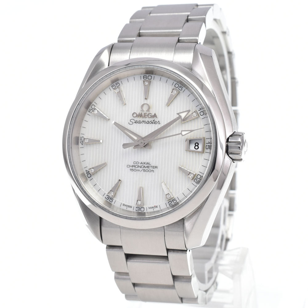 with paper OMEGA Seamaster 231.10.39.21.55.001 11P diamond White shell Dial Automatic Unisex
 Watch P#148483