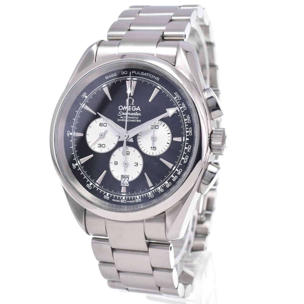 with paper OMEGA Seamaster Aqua Terra 221.10.42.40.01.002 Chronograph Date black Dial Automatic Men's
 Watch O#148484