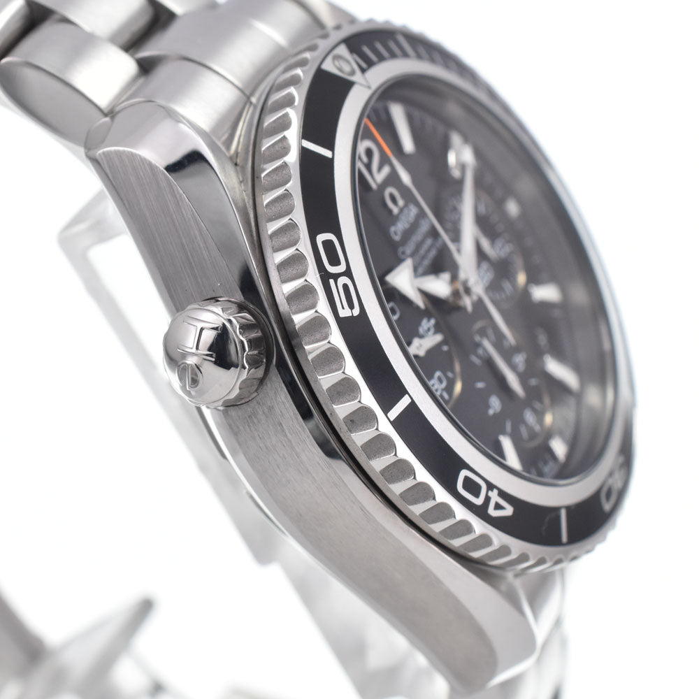 with paper OMEGA Seamaster Planet Ocean 222.30.38.50.01.001 Chronograph Date black Dial Automatic Unisex
 Watch M#148485