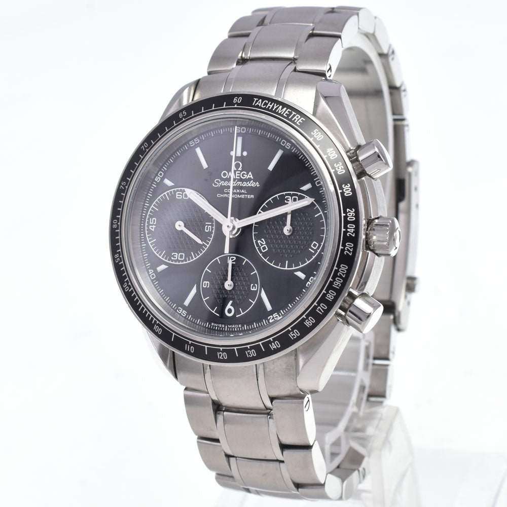 with paper OMEGA Speedmaster Racing Co-Axial 326.30.40.50.01.001 black Dial Automatic Men's
 Watch N#148486
