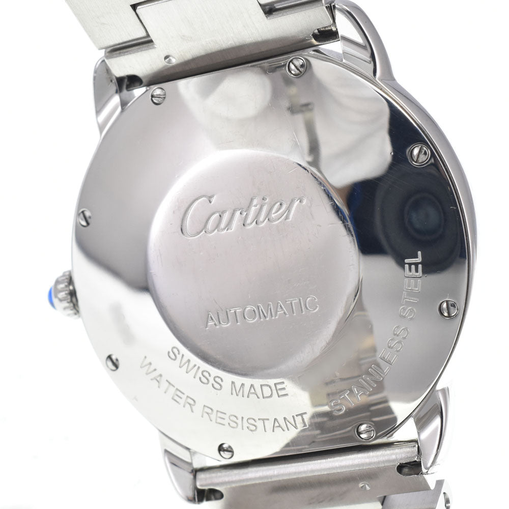 with paper CARTIER Rondo Solo de Cartier WSRN0012 Silver Dial Automatic Unisex
 Watch M#148487