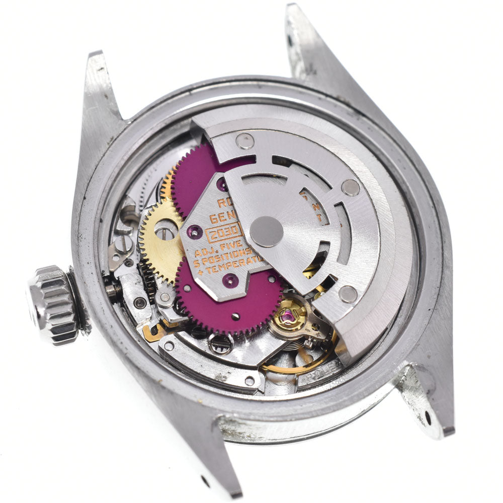 ROLEX Oyster perpetual date 6924 vintage Cal.2030 Silver Dial Automatic Ladies
 Watch N#148491
