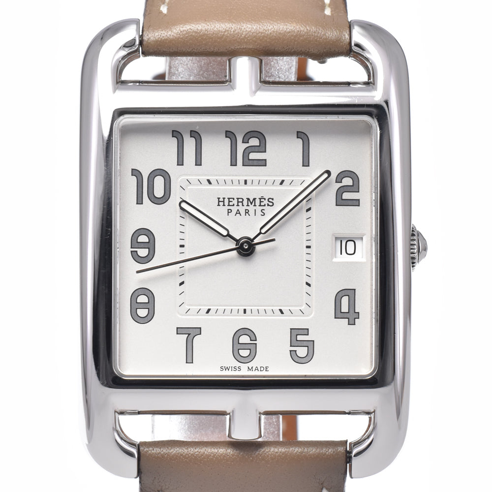HERMES Cape Cod CC1.810 Date Silver Dial Quartz Men's
 Watch M#148492