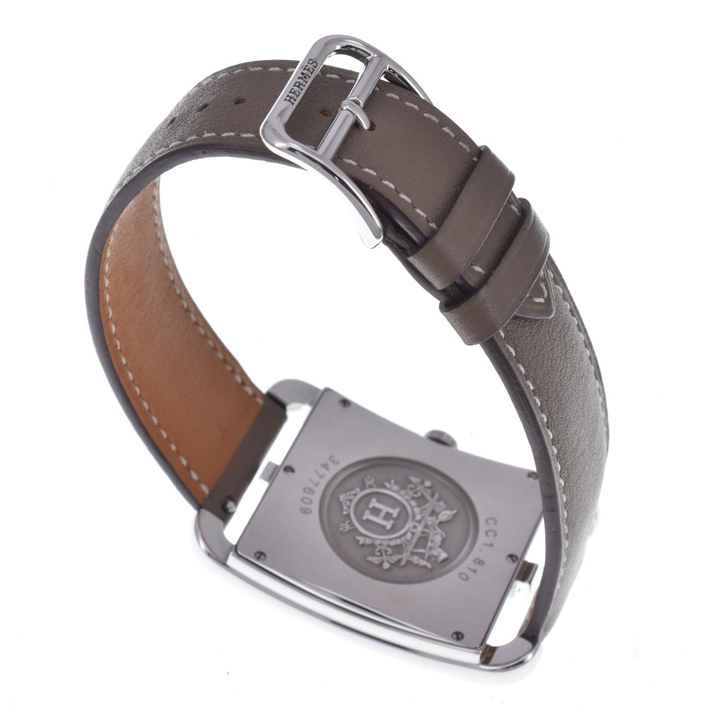 HERMES Cape Cod CC1.810 Date Silver Dial Quartz Men's
 Watch M#148492