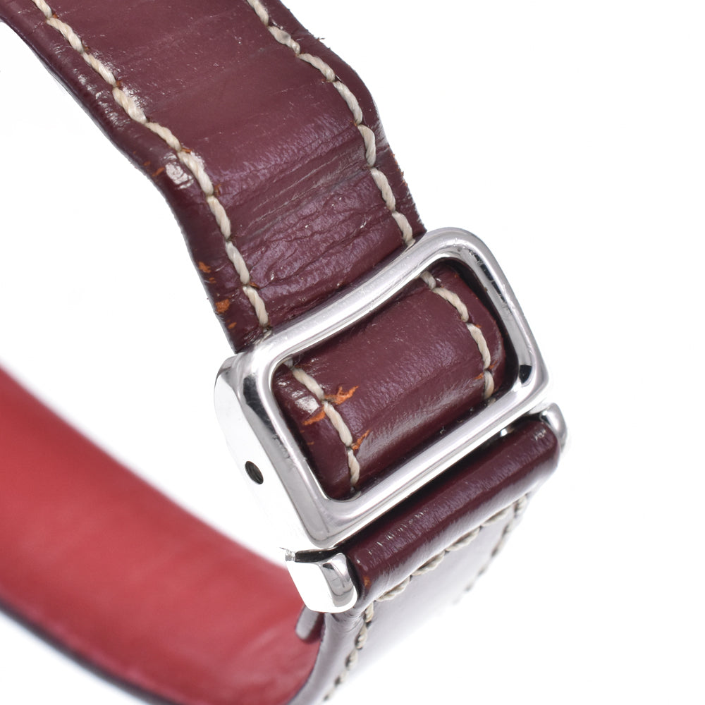 EBEL Discovery E9087321 Date Red Dial Quartz Ladies
 Watch N#148494