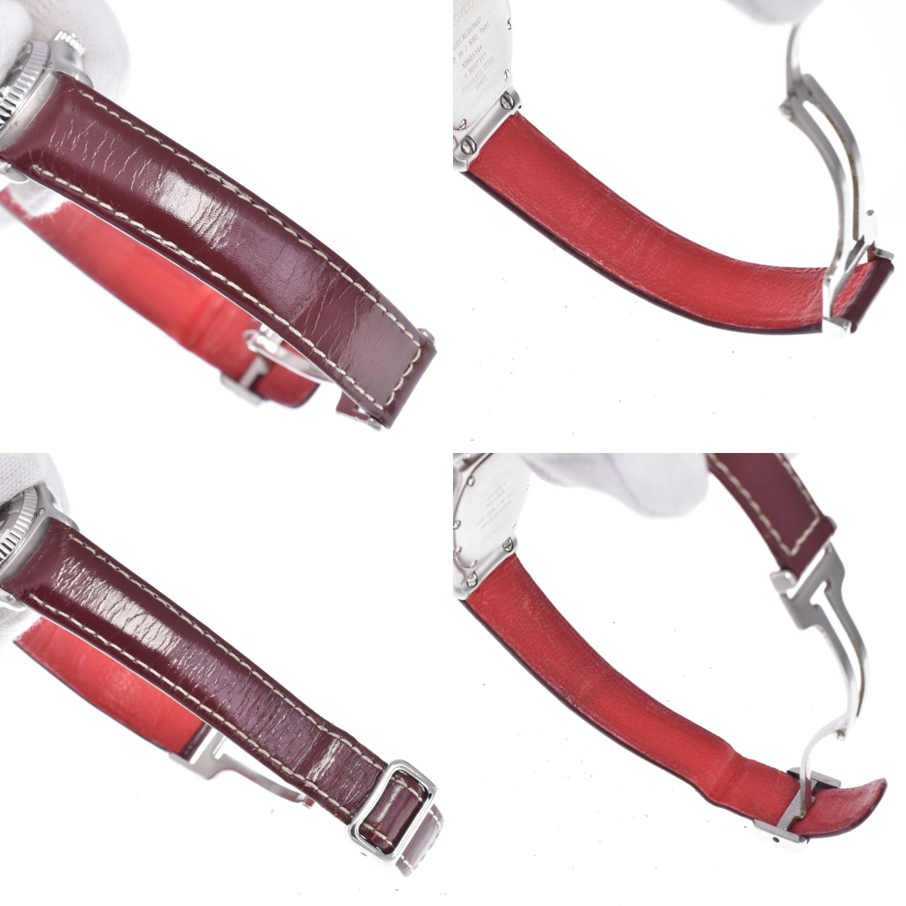 EBEL Discovery E9087321 Date Red Dial Quartz Ladies
 Watch N#148494