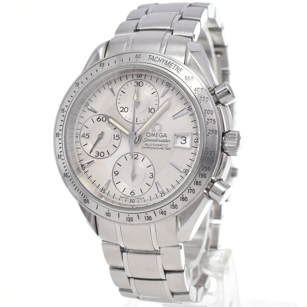 with paper OMEGA Speedmaster 3211.30 Chronograph Silver Dial Automatic Men's
 Watch M#148495