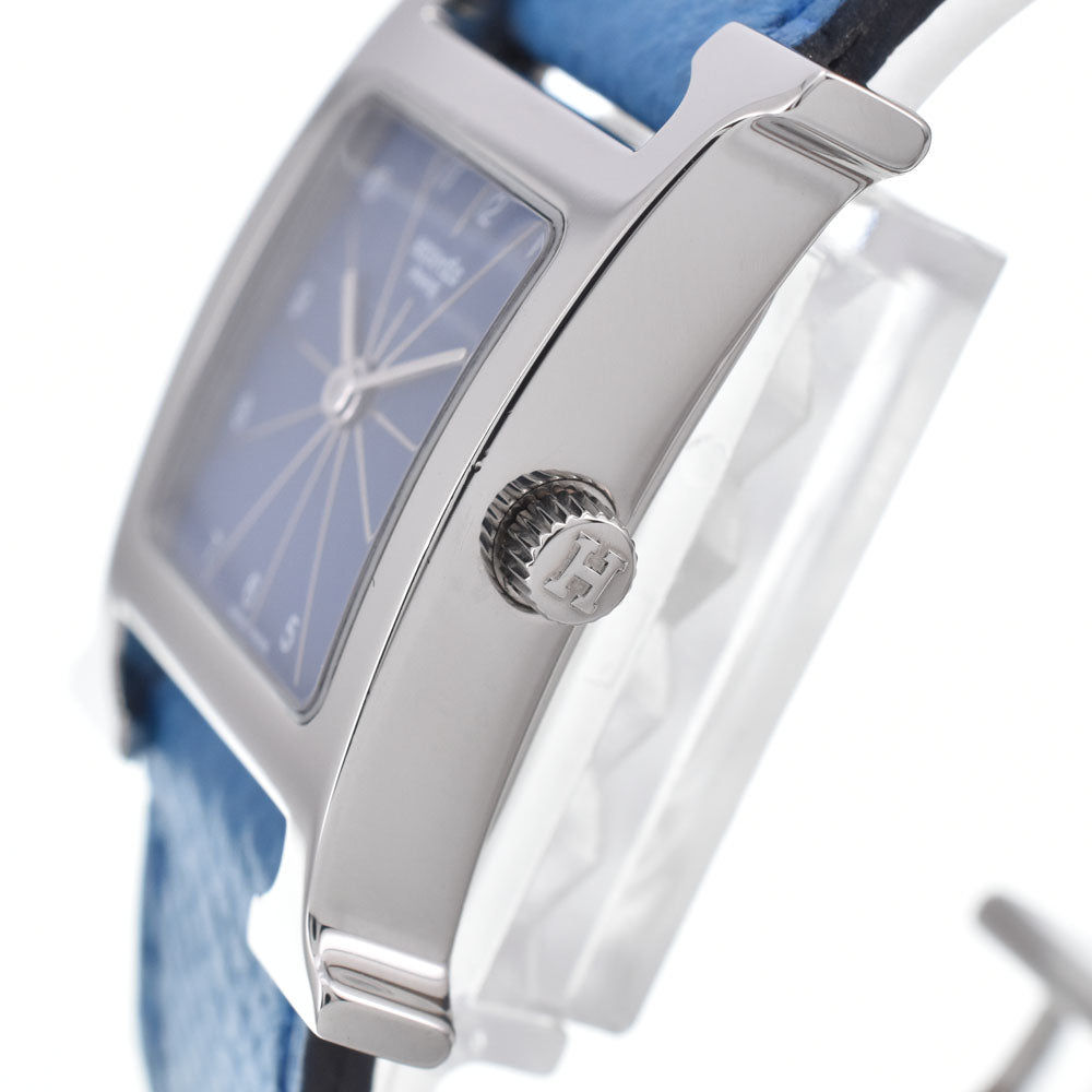 HERMES H watch HH1.210 blue Dial Quartz Ladies
 Watch M#148496