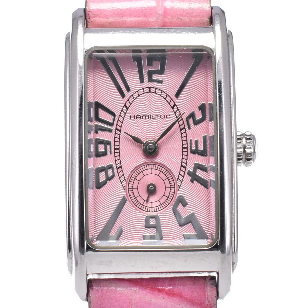 with paper HAMILTON American Classic Ardmore H112110 Small second pink Dial Quartz Ladies
 Watch M#148511