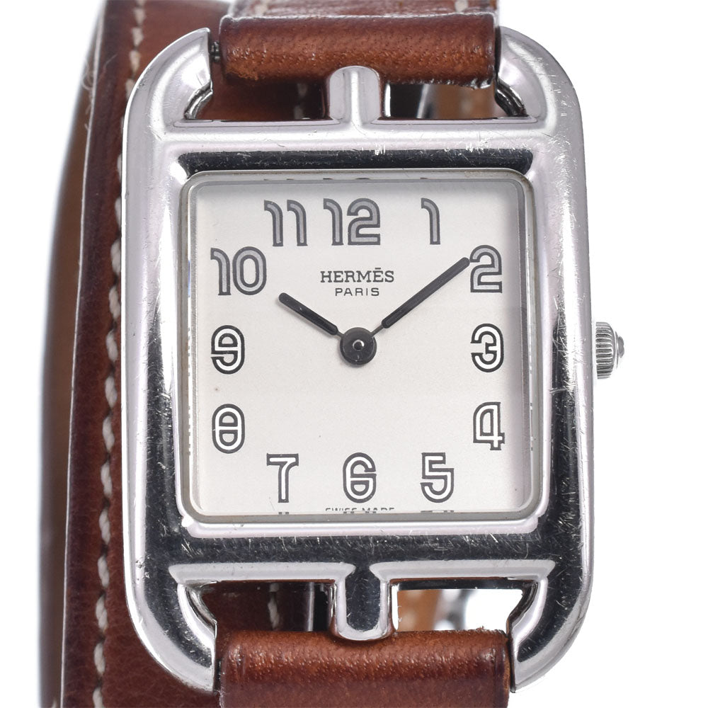HERMES Cape Cod CC1.210 Dubrutur Silver Dial Quartz Ladies
 Watch M#148514