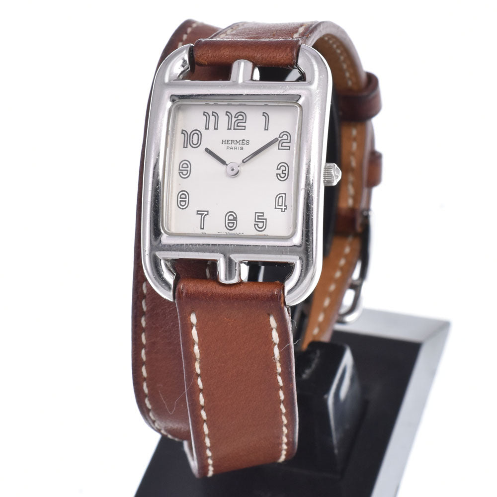 HERMES Cape Cod CC1.210 Dubrutur Silver Dial Quartz Ladies
 Watch M#148514