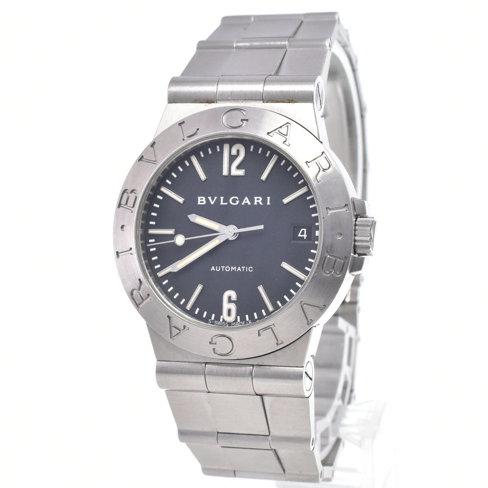 BVLGARI Diagono LCV35S Date black Dial Automatic Men's
 Watch N#148517