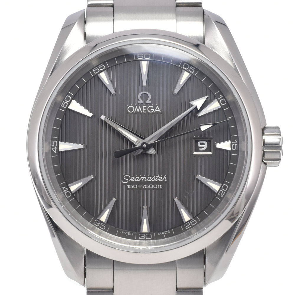 with paper OMEGA Seamaster Aqua Terra 231.10.39.61.06.001 Date black Dial Quartz Men's
 Watch L#148519