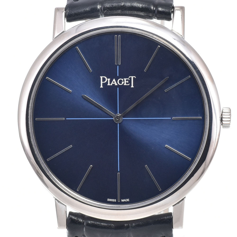 with paper PIAGET Arti Plato G0A42107/P11357 blue Dial Hand Winding Men's
 Watch M#148521