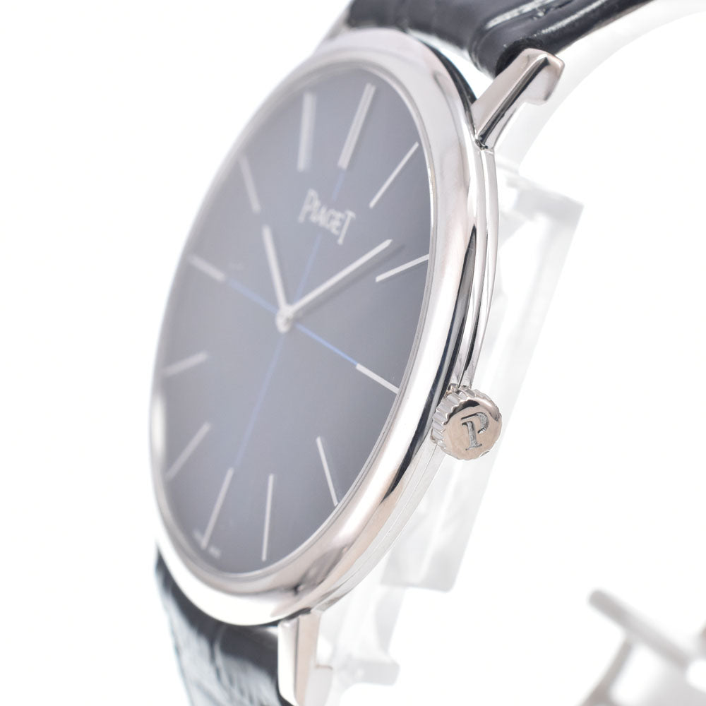 with paper PIAGET Arti Plato G0A42107/P11357 blue Dial Hand Winding Men's
 Watch M#148521