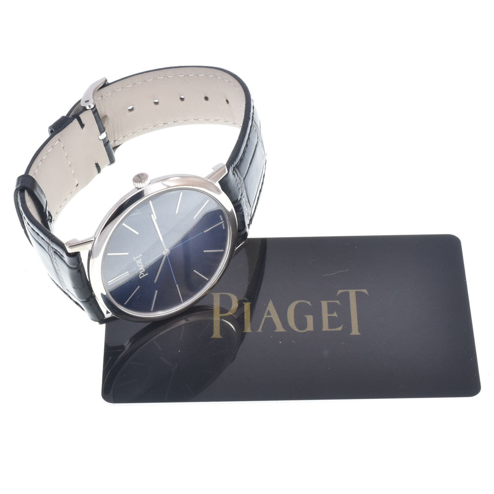 with paper PIAGET Arti Plato G0A42107/P11357 blue Dial Hand Winding Men's
 Watch M#148521