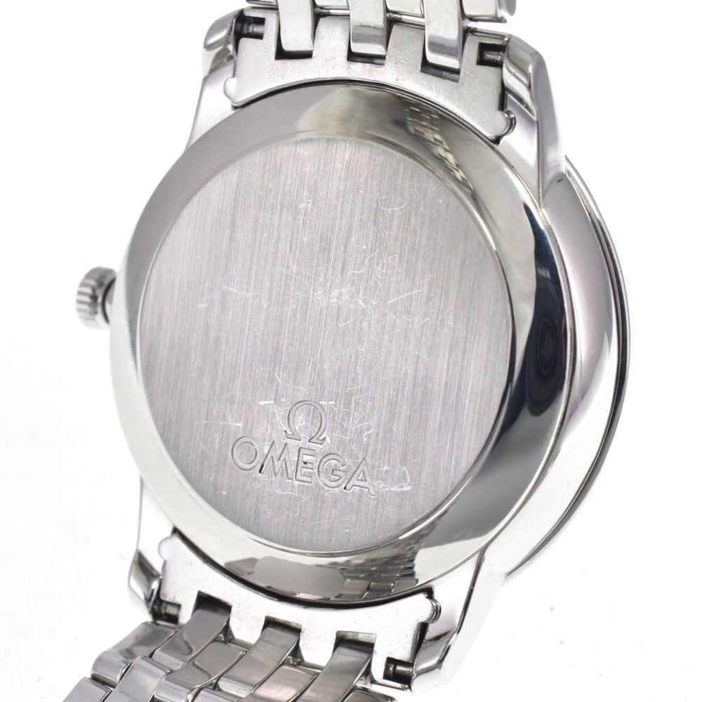 with paper OMEGA De Ville Prestige 424.10.37.20.03.001 Date Navy Dial Automatic Men's
 Watch L#148522