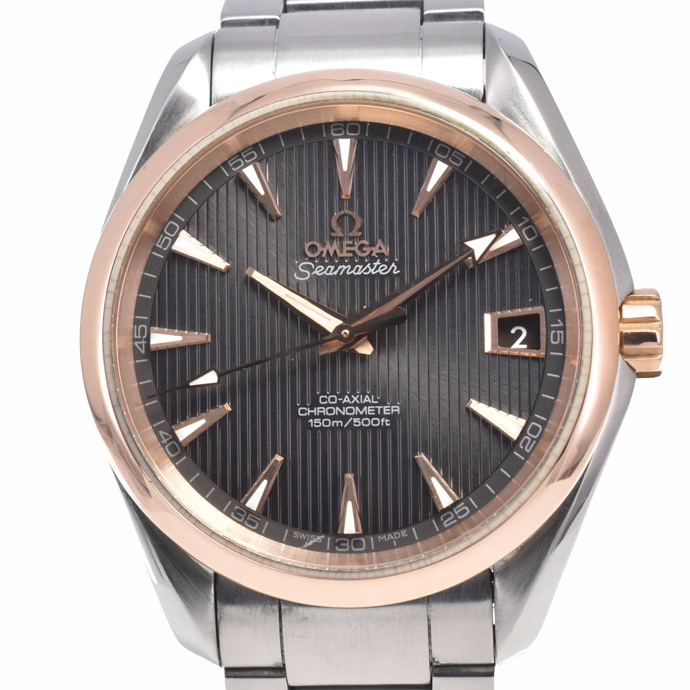 with paper OMEGA Seamaster Aqua Terra 120m 231.20.39.21.06.003 CO-AXIAL gray Dial Automatic Men's
 Watch N#148523