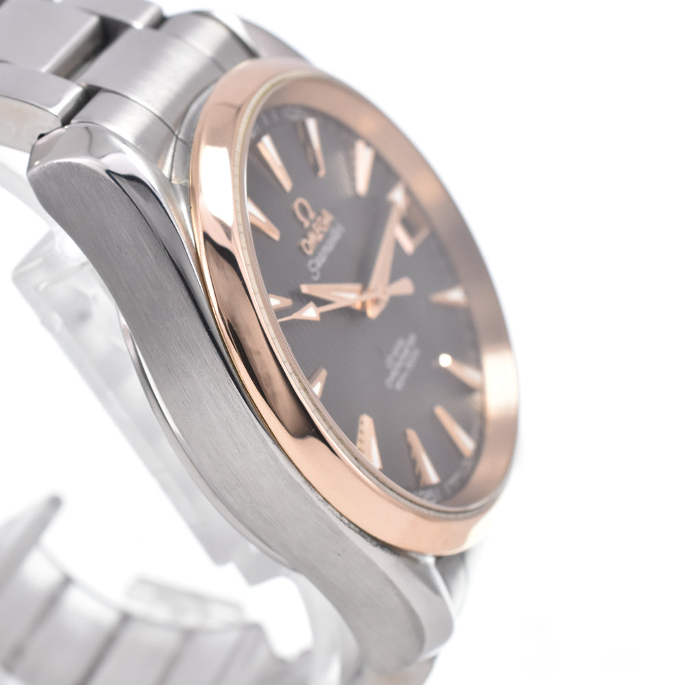 with paper OMEGA Seamaster Aqua Terra 120m 231.20.39.21.06.003 CO-AXIAL gray Dial Automatic Men's
 Watch N#148523