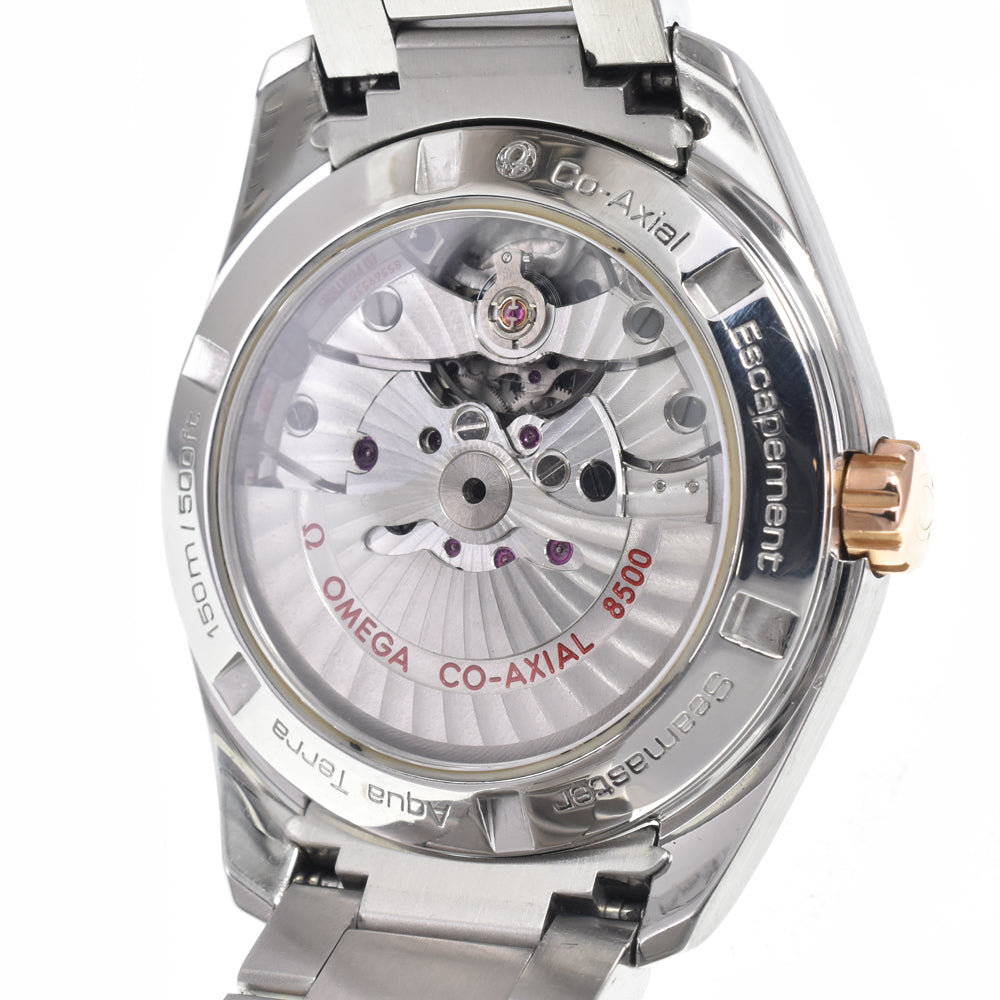 with paper OMEGA Seamaster Aqua Terra 120m 231.20.39.21.06.003 CO-AXIAL gray Dial Automatic Men's
 Watch N#148523