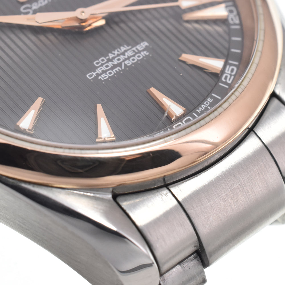 with paper OMEGA Seamaster Aqua Terra 120m 231.20.39.21.06.003 CO-AXIAL gray Dial Automatic Men's
 Watch N#148523