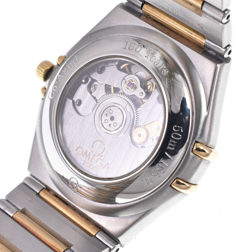 with paper OMEGA Constellation 111.20.36.20.58.001 11P Diamond gold Dial Automatic Men's
 Watch O#148524