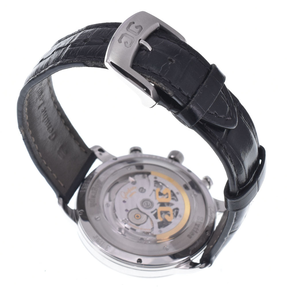 with paper GLASHUTTE ORIGINAL Sixties Chronograph 39-34-02-22-04 black Dial Automatic Men's
 Watch L#148525
