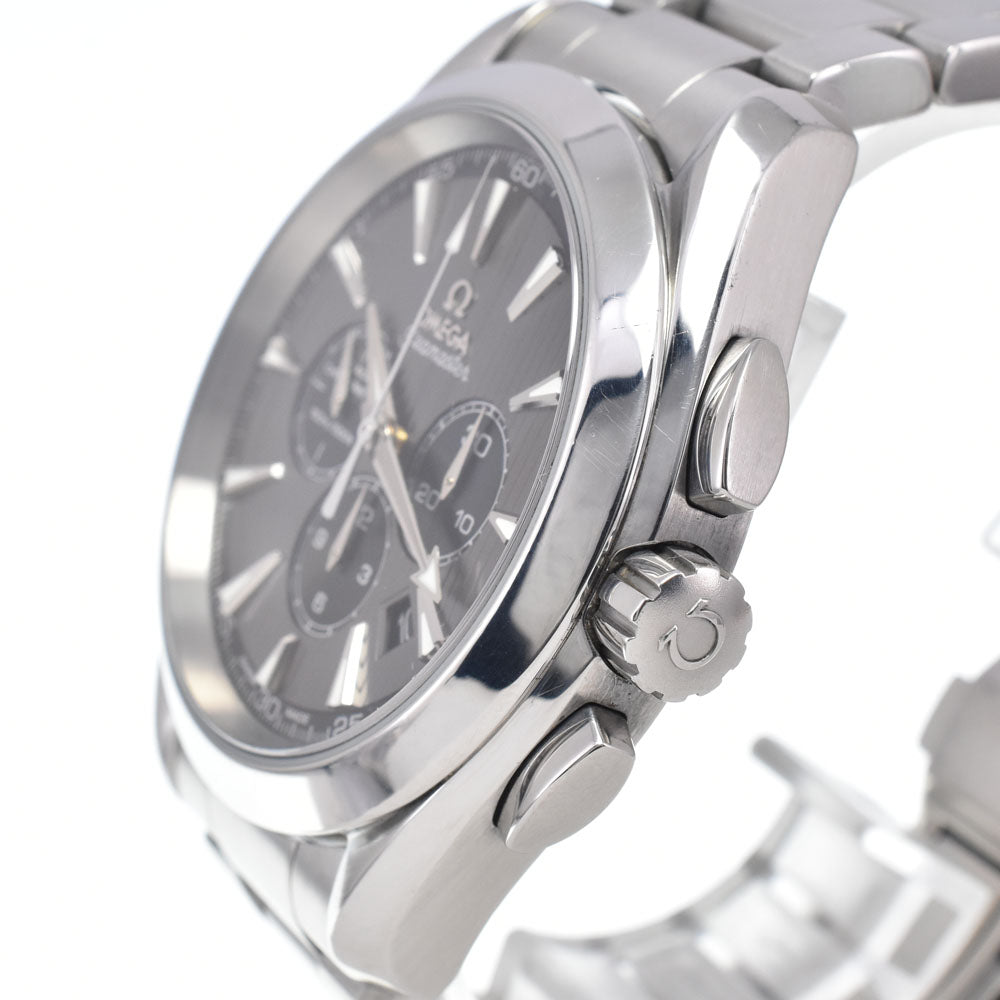 with paper OMEGA Seamaster Aqua Terra 231.10.44.50.06.001 Chronograph Date CO-AXIAL Gray / black Dial Automatic Men's
 Watch M#148526