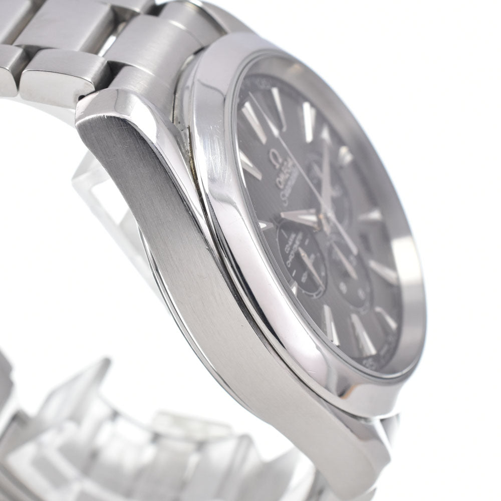 with paper OMEGA Seamaster Aqua Terra 231.10.44.50.06.001 Chronograph Date CO-AXIAL Gray / black Dial Automatic Men's
 Watch M#148526