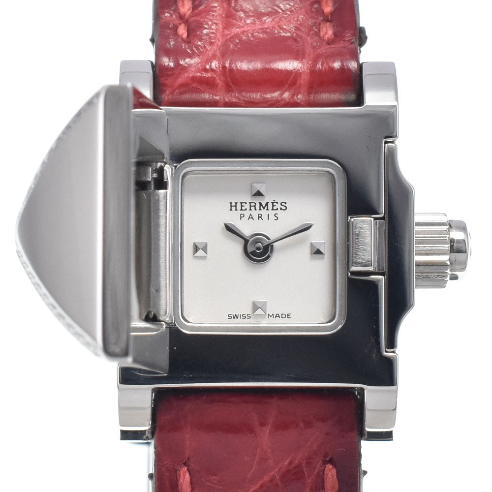 HERMES Minimedore ME2.131 diamond Silver Dial Quartz Ladies
 Watch M#148527