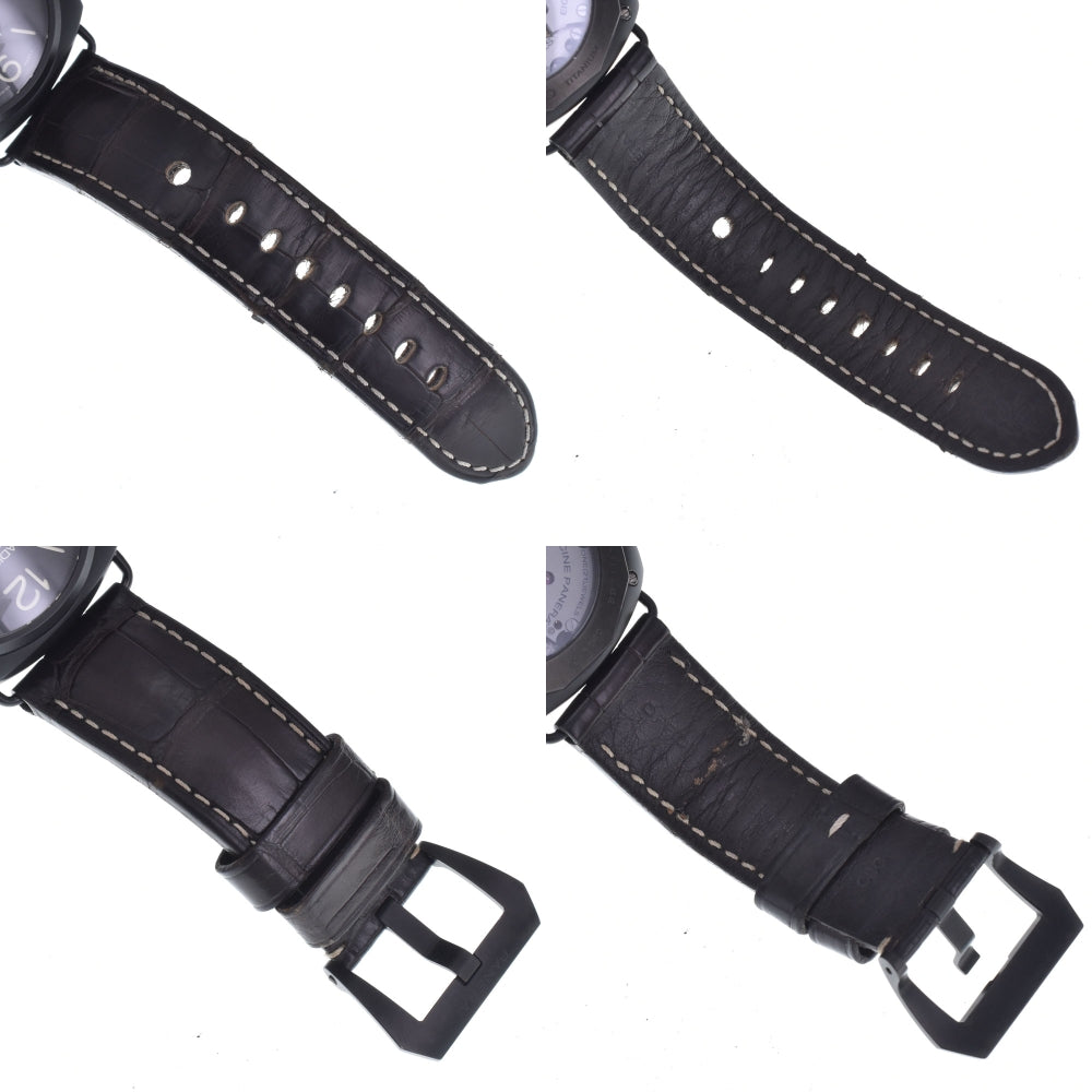 PANERAI Luminor 8 Days PAM00384 black Dial Hand Winding Men's
 Watch N#148529