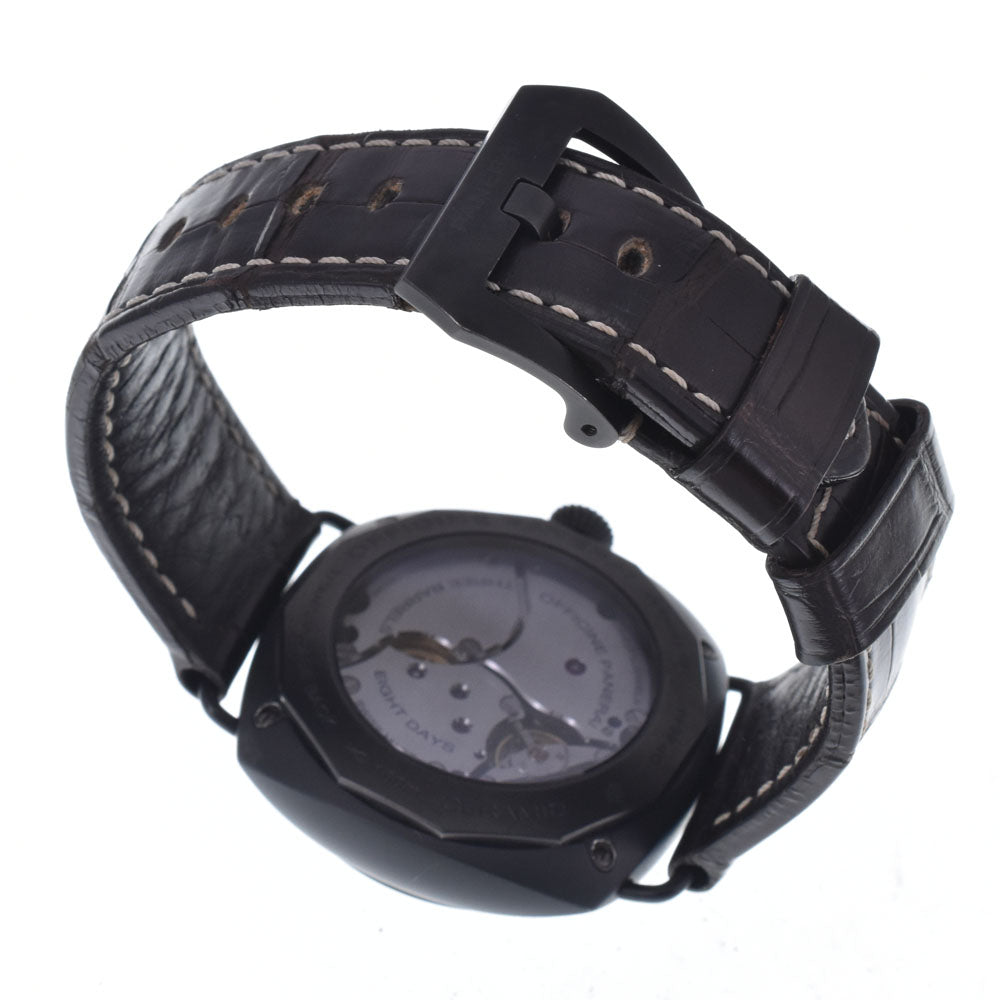 PANERAI Luminor 8 Days PAM00384 black Dial Hand Winding Men's
 Watch N#148529