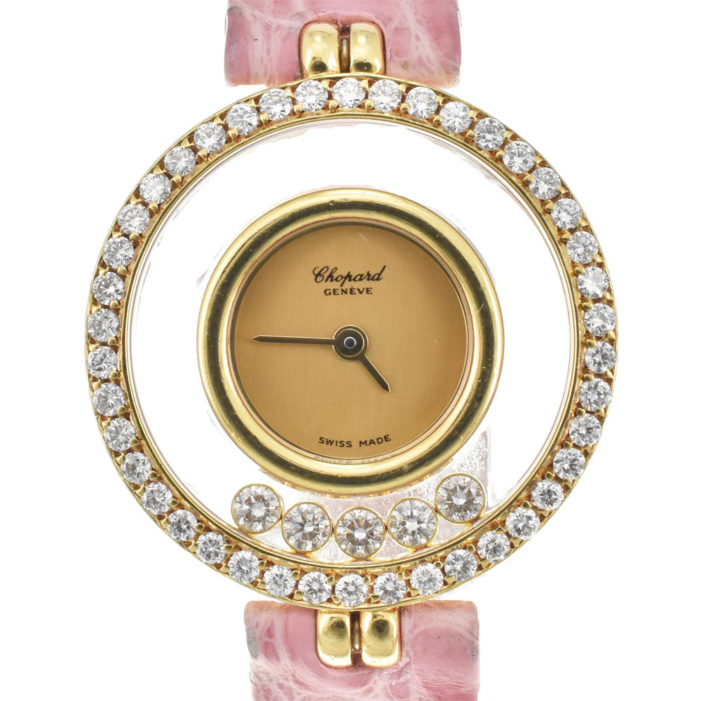 Chopard Happy diamond 20/5448 diamond Champagne Dial Quartz Ladies
 Watch R#148530
