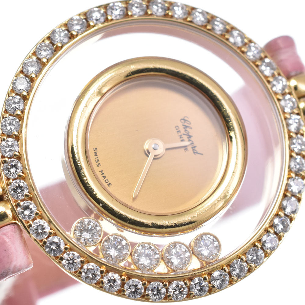 Chopard Happy diamond 20/5448 diamond Champagne Dial Quartz Ladies
 Watch R#148530