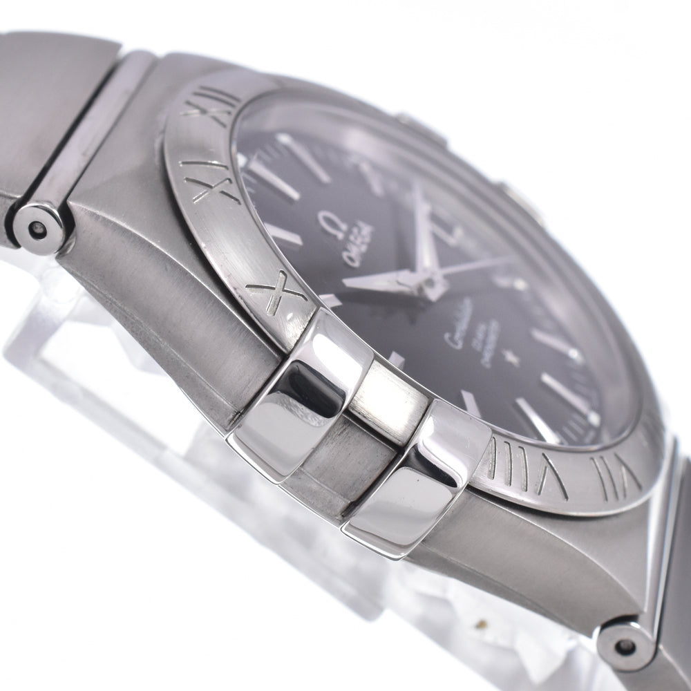 with paper OMEGA Constellation Coaxial 123.10.35.20.01.001 Chronometer black Dial Automatic Men's
 Watch O#148532