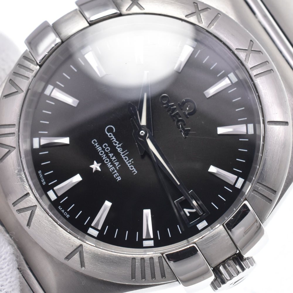 with paper OMEGA Constellation Coaxial 123.10.35.20.01.001 Chronometer black Dial Automatic Men's
 Watch O#148532