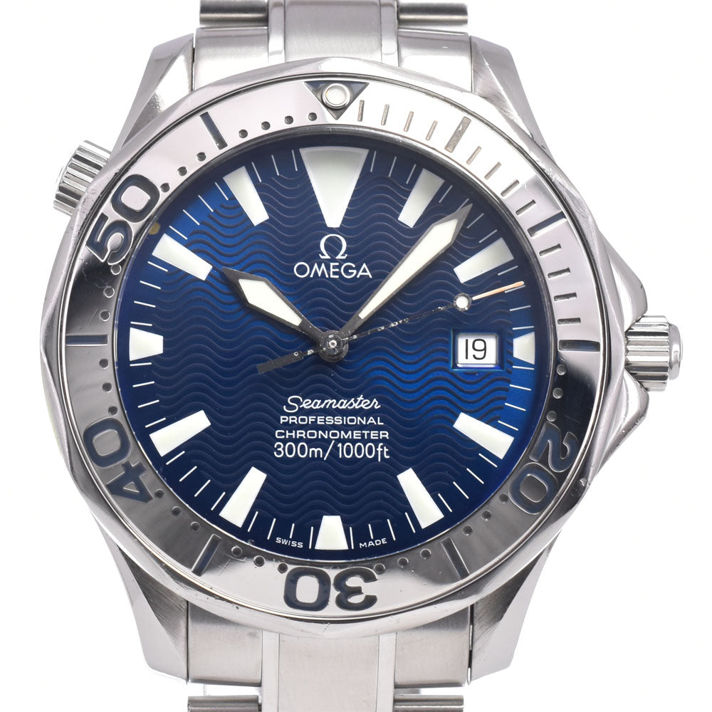OMEGA Seamaster Professional 300M 2255.80 Date blue Dial Automatic Men's
 Watch R#148533
